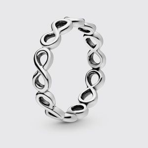 Pandora Infinity Ring- Size 7 (54)